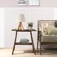 preview thumbnail 24 of 38, Roundhill Furniture Arona Mid-Century Modern Wood 3-Piece Coffee Table Set