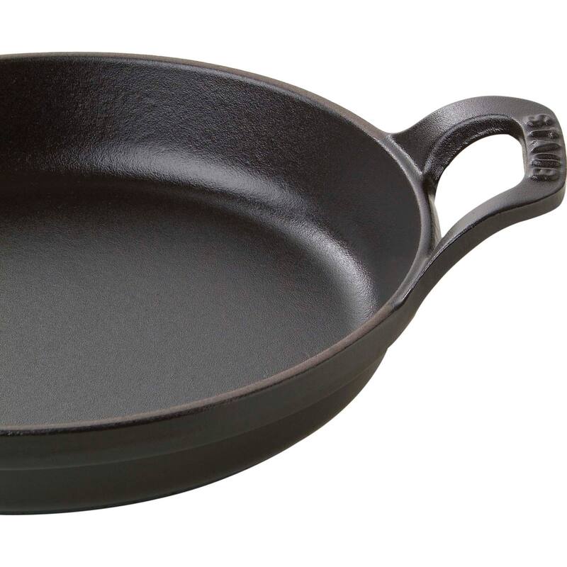 STAUB Cast Iron 7.5-inch Round Gratin Baking Dish