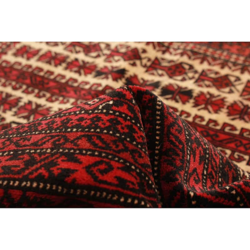 Teimani Beige Rug 3'2" x 5'2" - 3'2 x 5'2