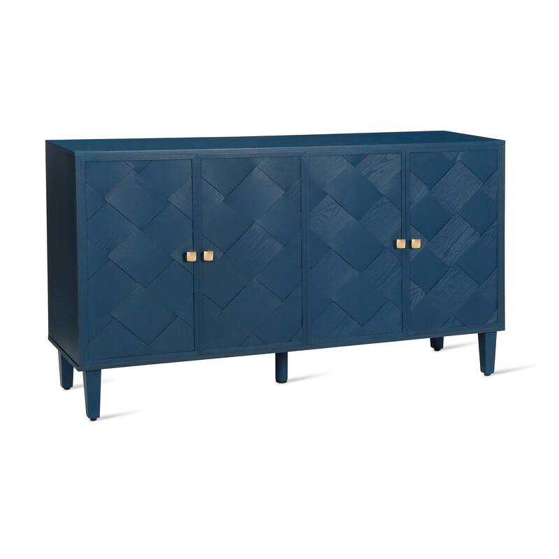 Christopher Knight Home - Elias 59.8" Sideboard with Solid Wood Legs and Ample Storage