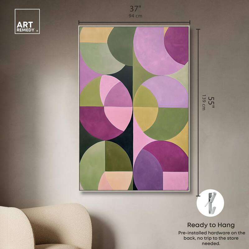 Purpurea II Canvas by Art Remedy