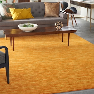 Nourison Essentials Solid Contemporary Indoor/Outdoor Area Rug