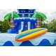 preview thumbnail 10 of 10, XJUMP 27 FT Surf Beach Dual Lane Inflatable Water Slide with Detachable Splash Pool for Kids, Commercial PVC, Blower Included