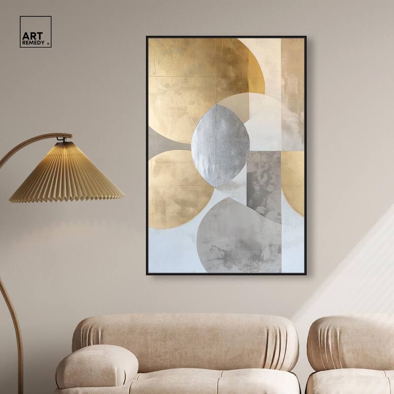 Golden Sequence I Canvas by Art Remedy