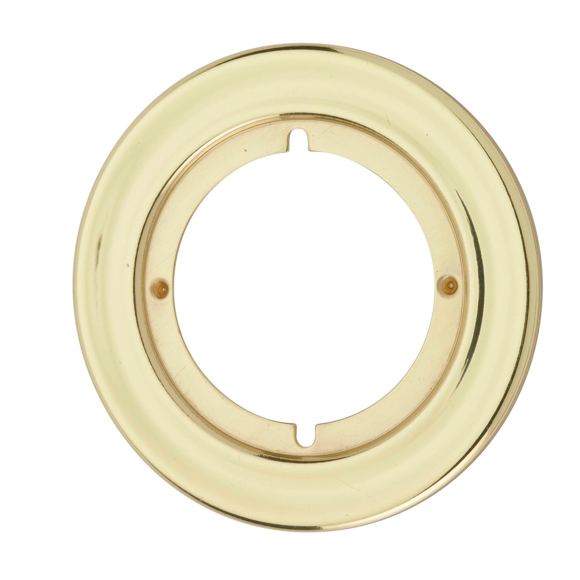 Shop Kwikset 293 Small Round Escutcheon Plate Polished Brass Overstock 27081346 Polished Brass