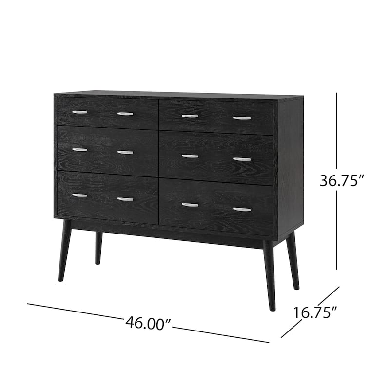 Curtisian 6 Drawer Double Dresser by Christopher Knight Home