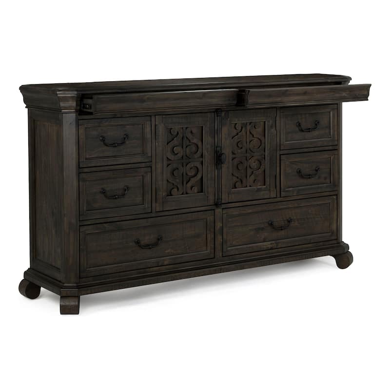 Magnussen Home Bellamy Peppercorn Drawer Dresser