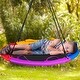 preview thumbnail 4 of 9, Costway 40'' Saucer Tree Swing Outdoor Round Platform Swing w/ Pillow - See Details