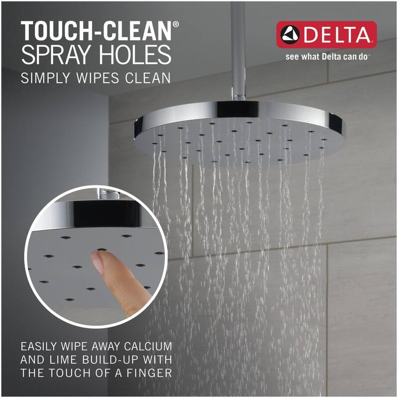 Delta Universal Showering 1.75 GPM Single Function Rain Shower Head