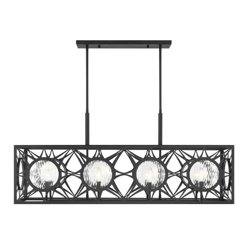 Savoy House 1-5066-8 Balfour 8 Light 44" Wide Linear Chandelier
