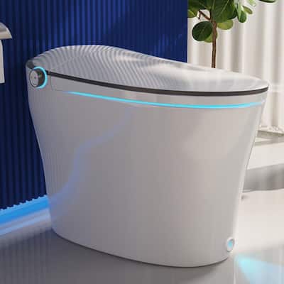 DeerValley Smart Bidet Toilet Quiet-Closed Heated Seat Sensor Auto - N/A