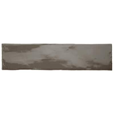 Merola Tile Chester Grafito 3" x 12" Ceramic Wall Tile