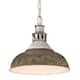 Option Aged Galvanized Steel with Antique Rust Shade