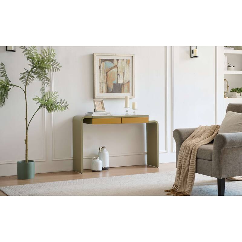 Console Table - Lemon Pepper
