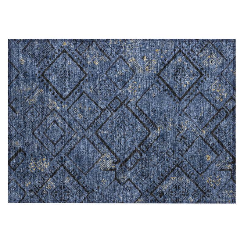 Machine Washable Indoor/ Outdoor Global Andes Chantille Rug