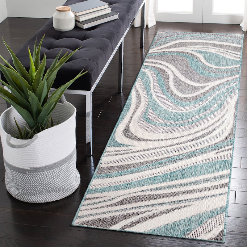 Liora Manne Malibu Waves Indoor/Outdoor Rug