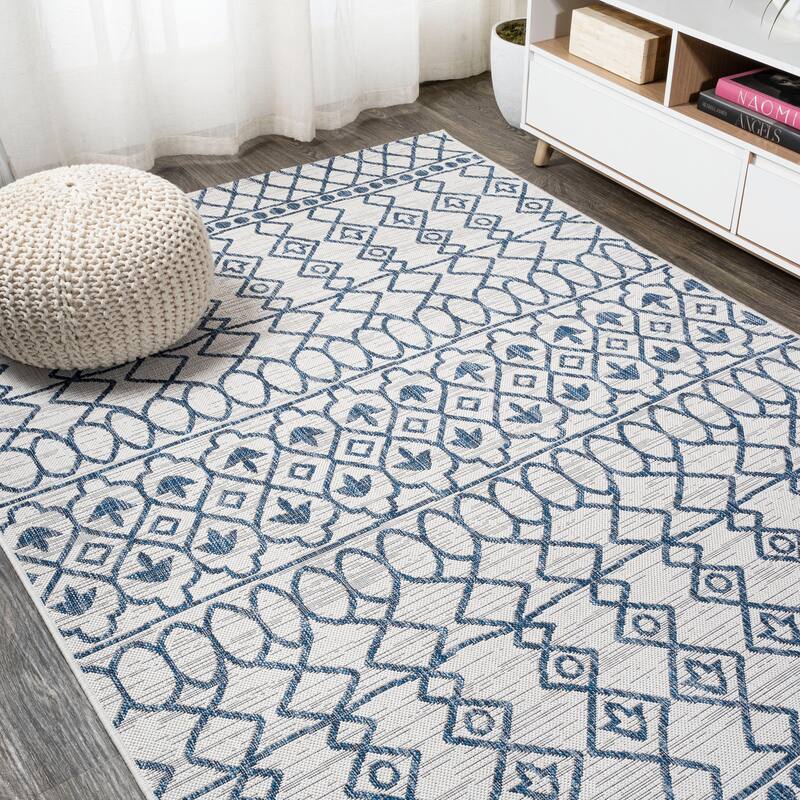 JONATHAN Y Nokat Tribal Bohemian Indoor/Outdoor Area Rug