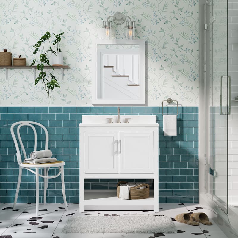 Blakely Vanity and Countertop with Mirror
