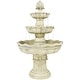 preview thumbnail 2 of 11, Sunnydaze 3-Tier Pineapple Outdoor Fountain - May Be Options to Choose White