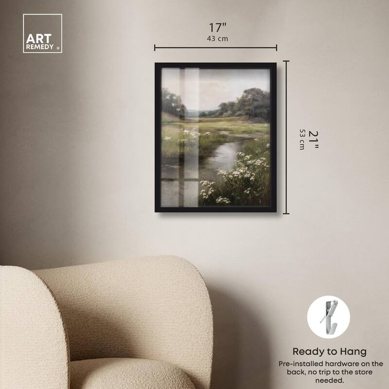 Quiet Waters Shadowbox by Art Remedy