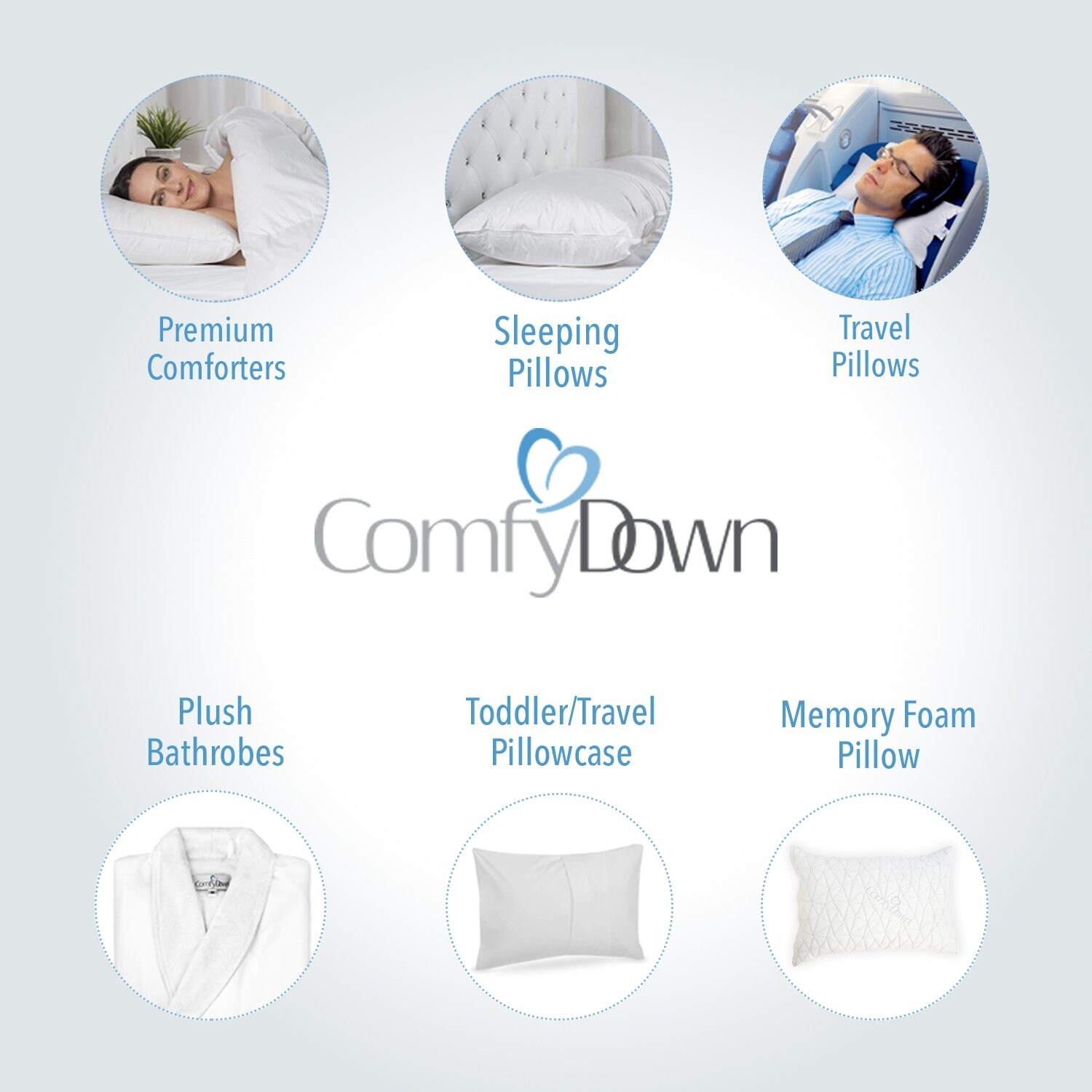 comfy down pillows