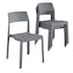 Option Charcoal Set of 4