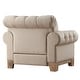 preview thumbnail 21 of 22, Greenwich Tufted Scroll Arm Nailhead Chesterfield Chair by iNSPIRE Q Artisan