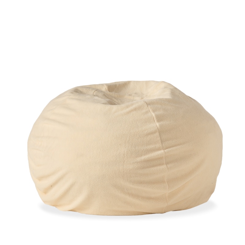 Newalla Modern Shearling 5-foot Bean Bag by Christopher Knight Home