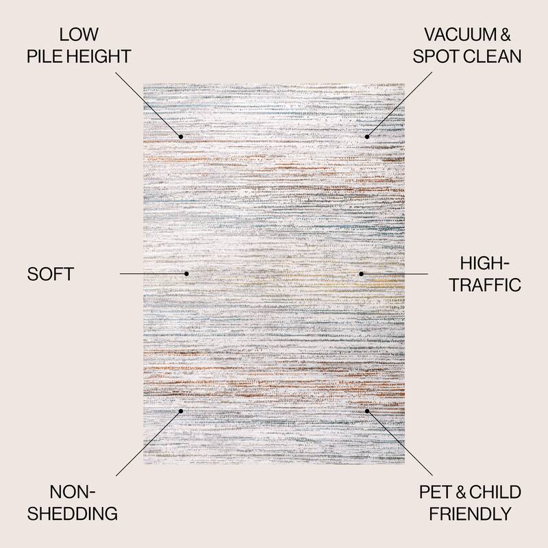 JONATHAN Y Slant Modern Strie' Area Rug