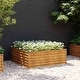 preview thumbnail 62 of 128, vidaXL Garden Raised Bed Brown (10)