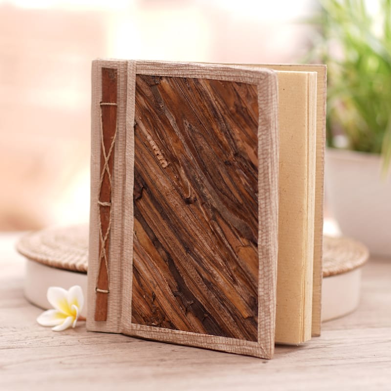 Novica Handmade Natural Life Natural Fiber Journal