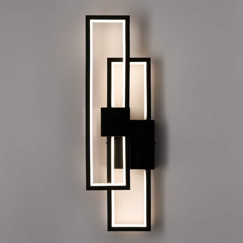 Gardone Modern LED Wall Sconce Wall Light Rectangle