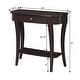 preview thumbnail 4 of 5, Convenience Concepts Newport 1 Drawer Console Table with Shelf