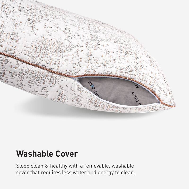 Bedgear Glacier Performance Cooling Pillow Size 0.0 Medium Soft