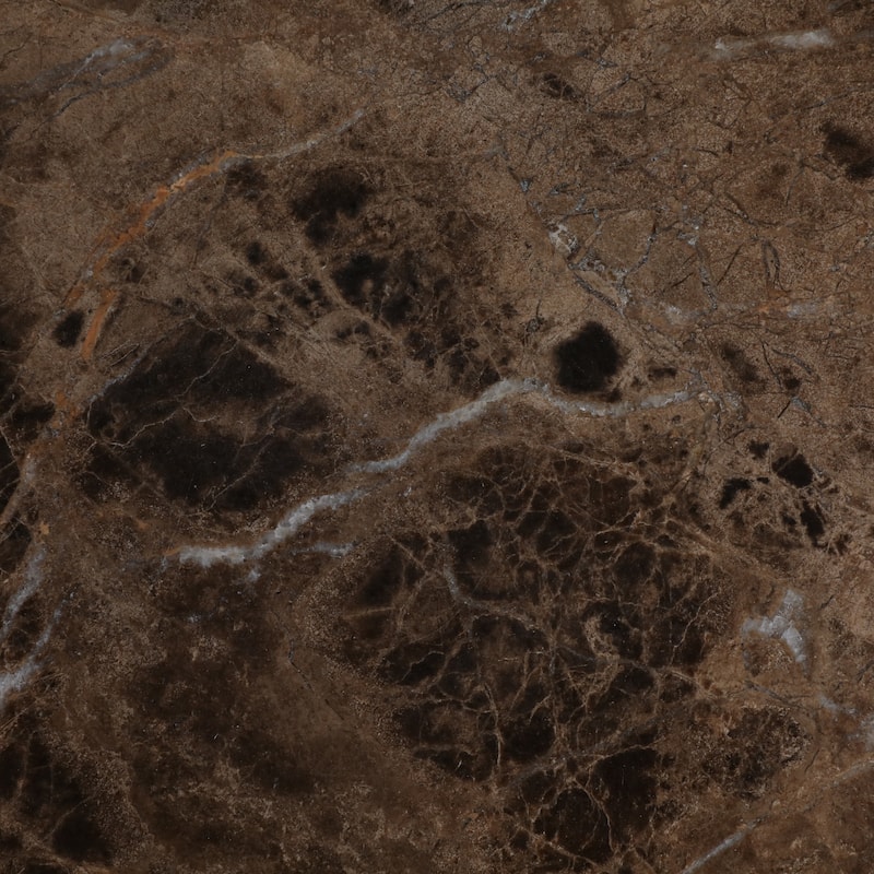 Modern Small Accent End Table with Metal Base - 27"