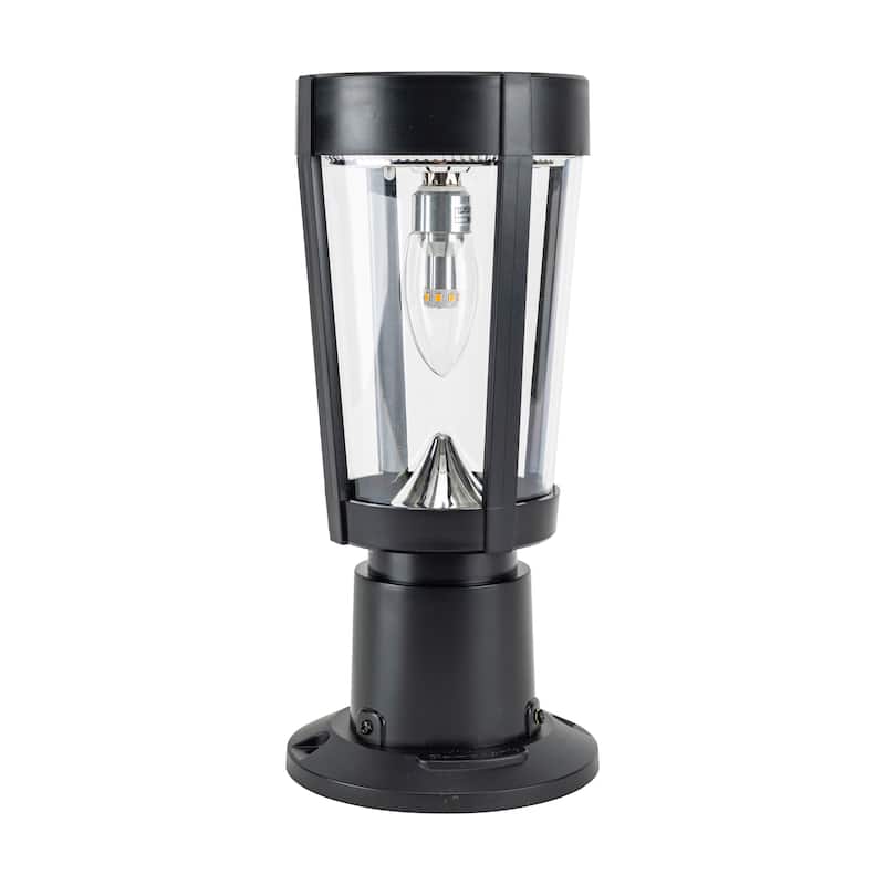 Amphora Bulb Solar Powered Light with Pier and 3inch Fitter Mount