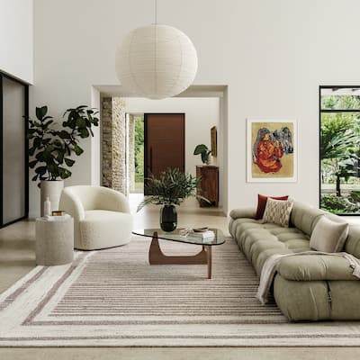 Villa Southwestern Wool Blend Area Rug