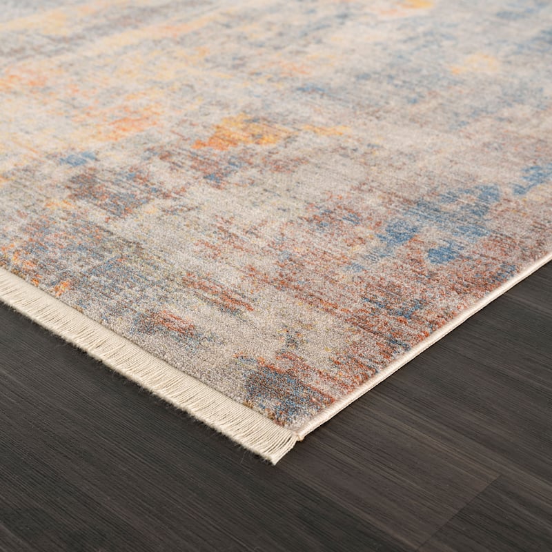 Sevita Modern Desert Distressed Abstract Area Rug