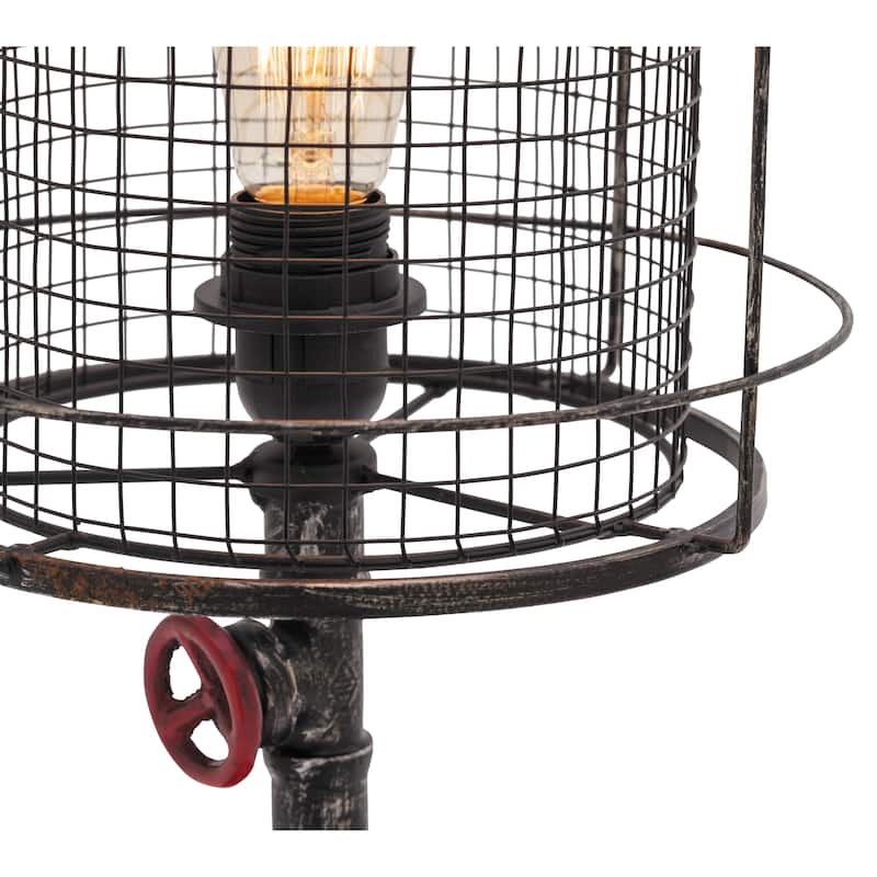 Benzara 21-inch Metal Table Lamp