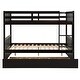 preview thumbnail 18 of 17, Full Over Full Bunk Bed with Trundle, Convertible to 2 Full Size Platform Bed