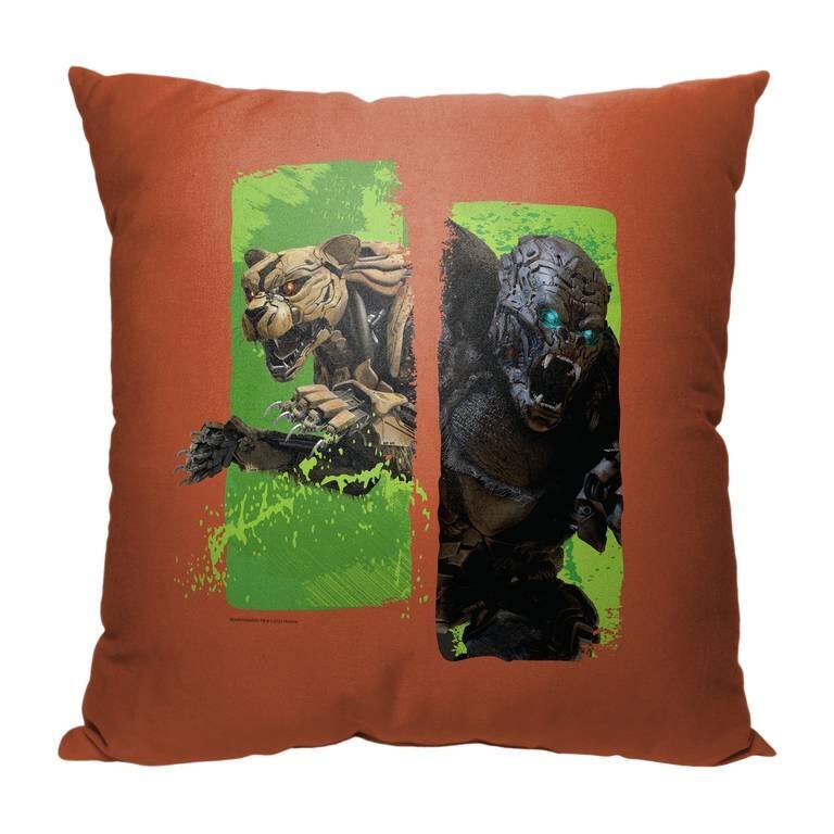 Hasbro Transformers: Rise Of The Beasts Maximals 18 Inch Throw Pillow