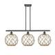 Option Oil Rubbed Bronze / Clear Glass with Brown Rope