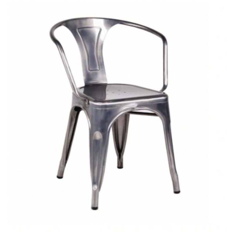Industrial Chair with Arms