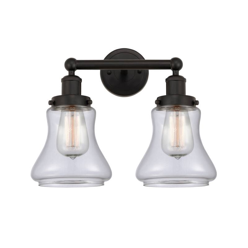 Innovations Lighting 616-2W-10-16 Bellmont Vanity Bellmont 2 Light 16" - Oil Rubbed Bronze / Clear