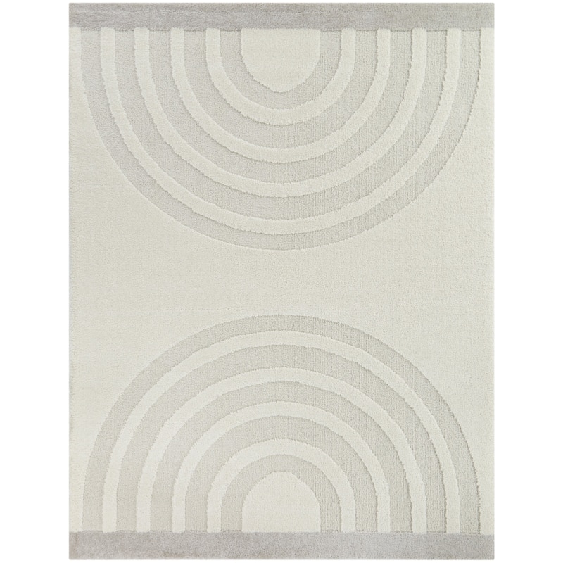Ira Rainbow Boarder Area Rug