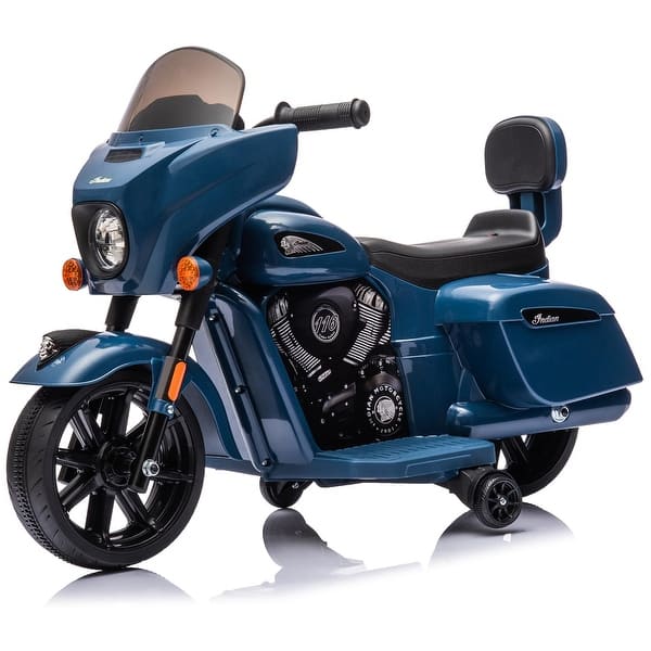 slide 2 of 45, Ride on Motorcycle for Kids Blue
