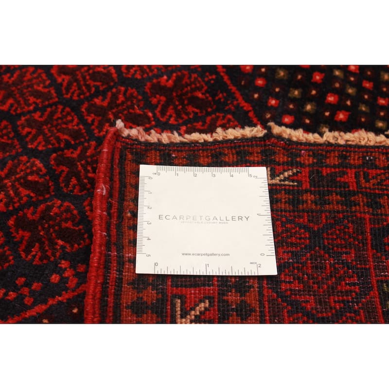 Teimani Burgundy Rug 3'1" x 5'0" - 3'1 x 5'0