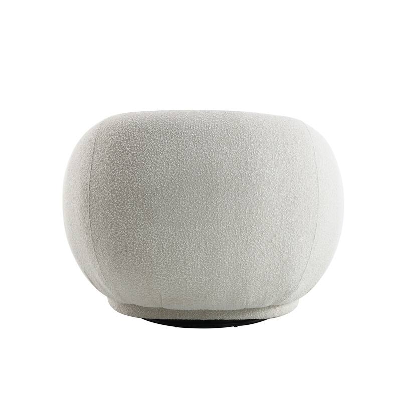Belladona Beige Arm Chair with Swivel