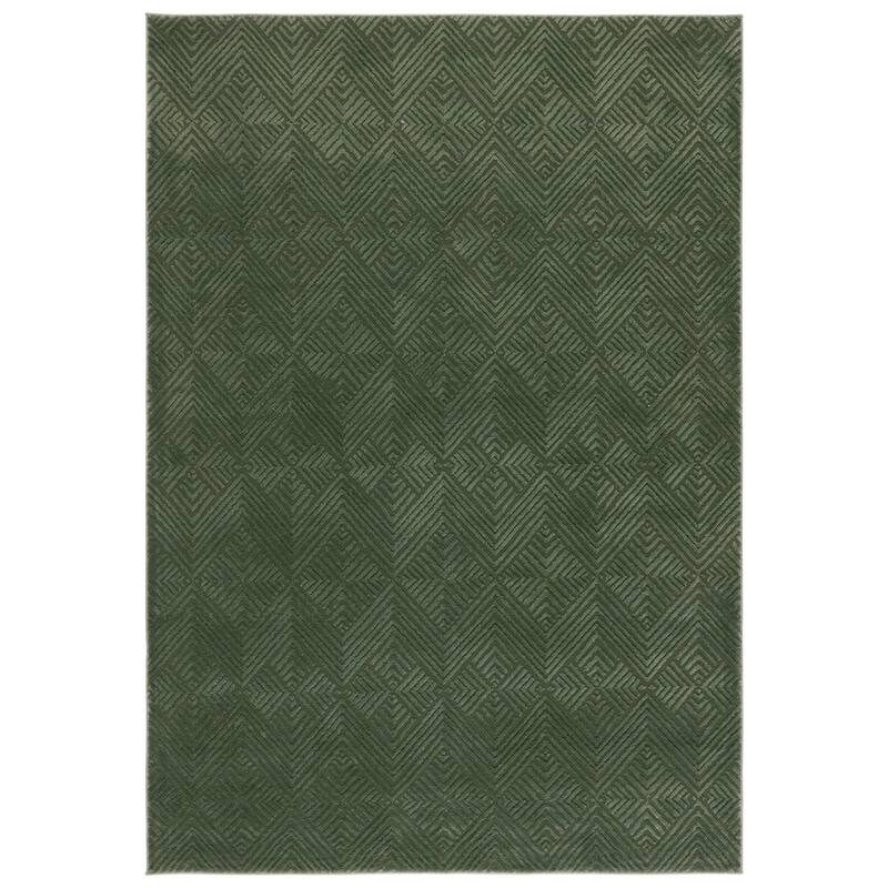 SAFAVIEH Revive Regine Transitional Rug - 5'3" x 7'7" - Green