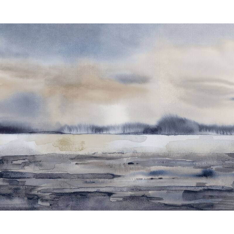 Winter Sunset Wall Mural